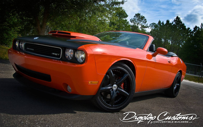 Обои картинки фото автомобили, dodge, challenger