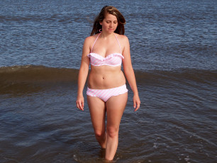 Картинка -Unsort+Блондинки девушки unsort блондинки море песок