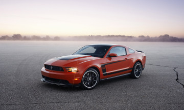 Картинка 2012 ford mustang boss автомобили