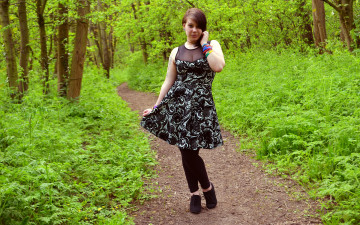 Картинка -Unsort+Брюнетки+Шатенки девушки unsort брюнетки шатенки лес тату пирсинг