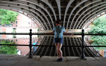 Картинка -Unsort+Брюнетки+Шатенки девушки unsort брюнетки шатенки река мост