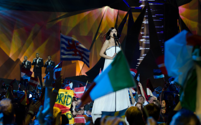 Обои картинки фото евровидение, музыка, биргит, эстония