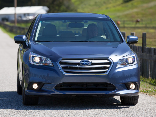 Обои картинки фото автомобили, subaru, 2015г, синий, 2-5i, legacy
