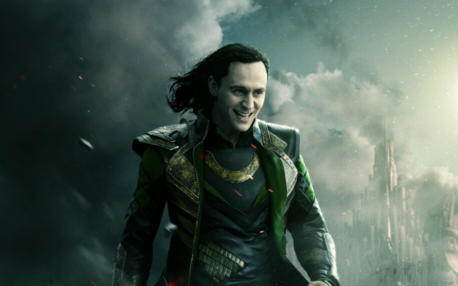 Обои картинки фото кино фильмы, thor,  the dark world, tom, hiddleston, loki