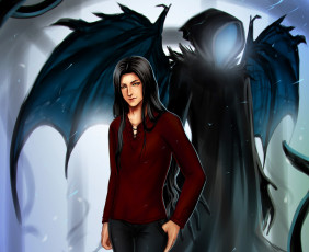 Картинка разное арты смерть парень демон