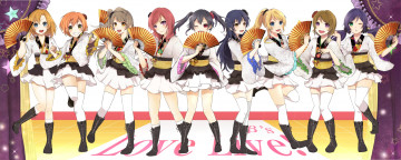 Картинка аниме love+live +school+idol+project девушки yazawa nico sonoda umi love live school idol project koizumi hanayo ayase eri hoshizora rin nishikino maki minami kotori
