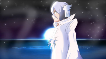 Картинка аниме bleach kuchiki rukia фон взгляд девушка