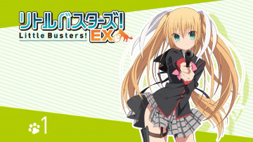 Картинка аниме little+busters tokido saya little busters пистолет взгляд девушка tagme artist
