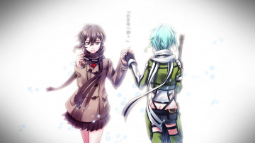 Картинка аниме sword+art+online синон sao shinon sword art online gun gale ranyun