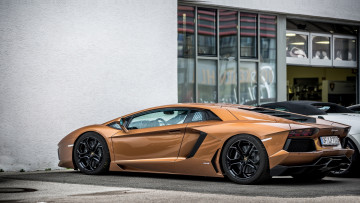 Картинка lamborghini+aventador автомобили выставки+и+уличные+фото суперкар