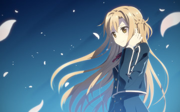 Картинка аниме sword+art+online yuuki tatsuya asuna sword art online