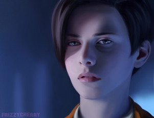 Картинка рисованное люди портрет парень