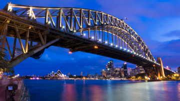 Картинка города -+мосты имост река