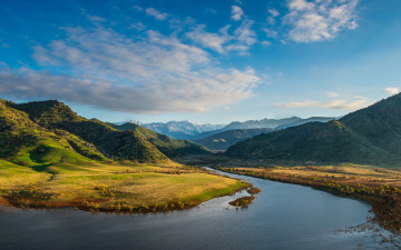 Картинка природа реки озера калифорния небо горы сша