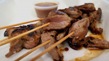 Картинка еда шашлык +барбекю гарнир мясо