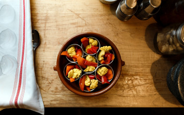 Картинка еда салаты +закуски овощи перец морковь капуста закуска цветная