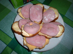 Картинка еда бутерброды +гамбургеры +канапе хлеб колбаса сыр