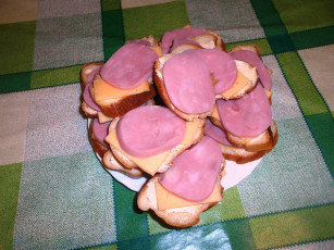 Картинка еда бутерброды +гамбургеры +канапе сыр колбаса хлеб