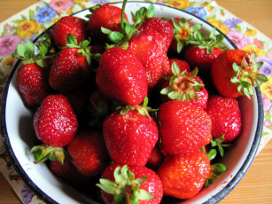 Картинка еда клубника +земляника