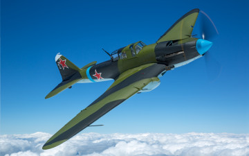 Картинка авиация боевые+самолёты ил-2