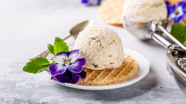 Обои картинки фото еда, мороженое,  десерты