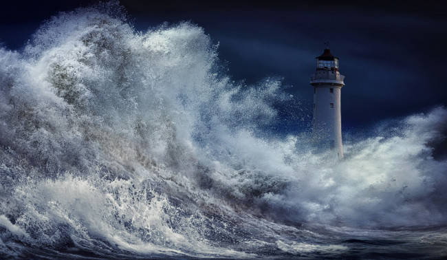 Обои картинки фото природа, стихия, маяк