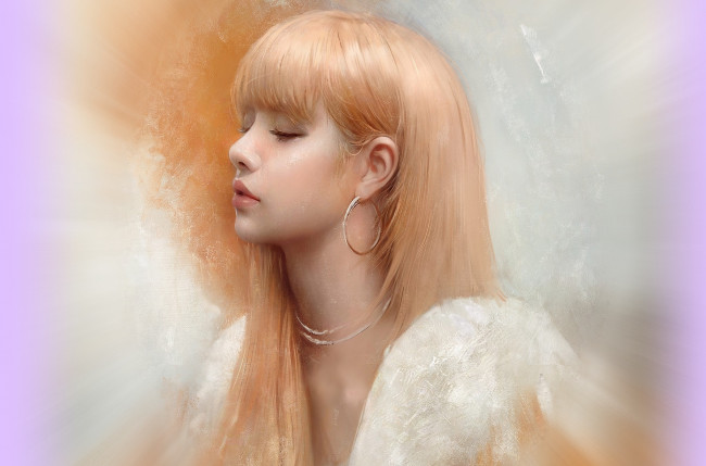 Обои картинки фото justine florentino, рисованное, люди, азиатка