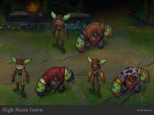 Картинка видео+игры league+of+legends персонажи образы ковбой иверн