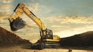 Картинка техника экскаваторы jcb