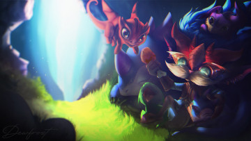 Картинка видео+игры league+of+legends персонажи отдых хеймердингер