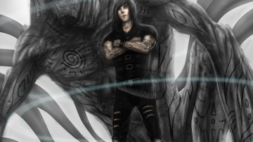 Картинка фэнтези демоны парень демон