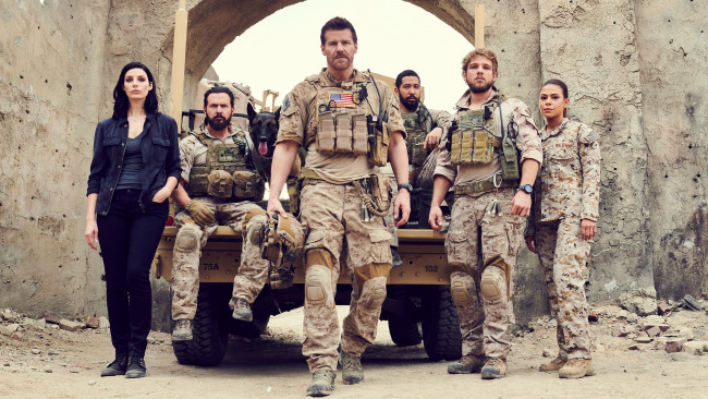 Обои картинки фото seal team , сериал 2017 – , кино фильмы, -unknown , другое, спецназ, сериал, боевик, драма, военный