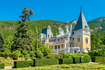 обоя массандровский дворец, города, - дворцы,  замки,  крепости, массандровский, дворец, крым