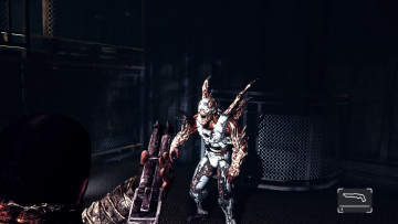 Картинка видео+игры afterfall +insanity человек оружие монстр