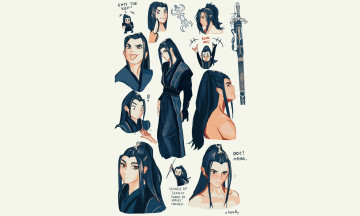 Картинка сюэ+ян wang+hao+xuan рисованное кино +мультфильмы the untamed неукротимый повелитель чэньцин мосян тунсю mo dao zu shi магистр дьявольского культа