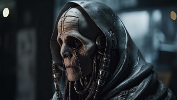 Картинка фэнтези _star+wars нейросети графика нейроарт ai art нейронные сети рисунки нейро искусство киборг