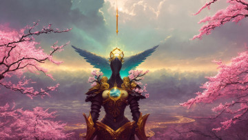 Картинка фэнтези существа нейросети графика нейроарт ai art нейронные сети рисунки нейро искусство абстрактное существо