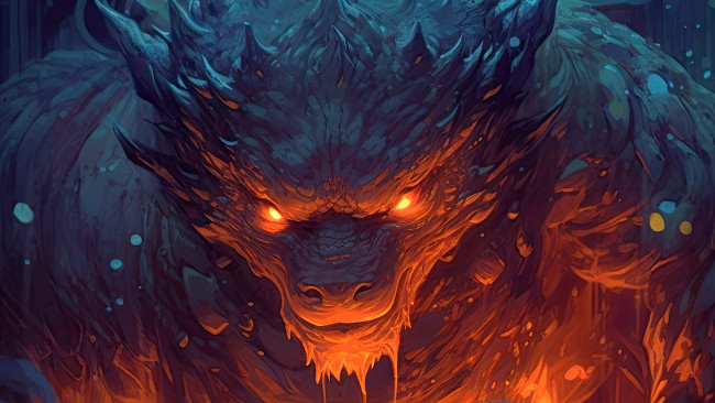 Обои картинки фото фэнтези, драконы, дракон