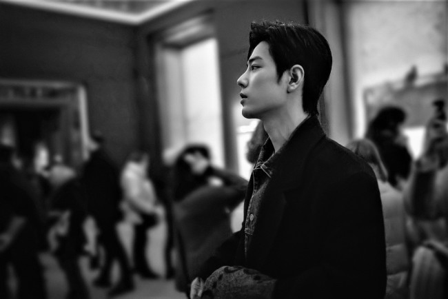 Обои картинки фото мужчины, xiao zhan, актер, пальто, люди