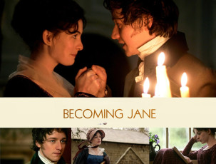 Картинка кино+фильмы becoming+jane персонажи свечи дом окно цветы любовь