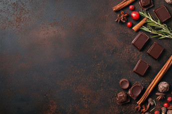 Картинка 3д+графика еда- food шоколад