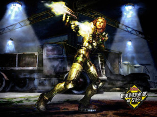 Картинка fallout brotherhood of steel видео игры tactics