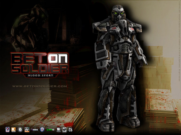 Обои картинки фото bet, on, soldier, видео, игры, blood, sport