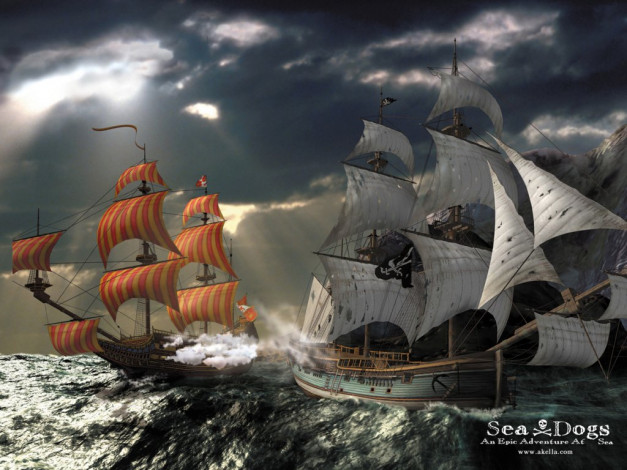 Обои картинки фото sea, dogs, видео, игры, корсары, проклятье, дальних, морей