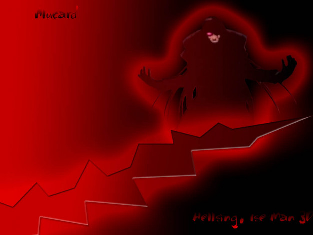 Обои картинки фото hellsing, аниме