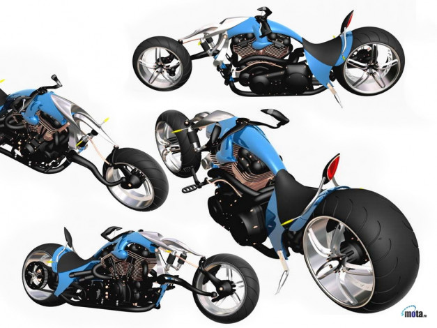 Обои картинки фото мотоциклы, 3d