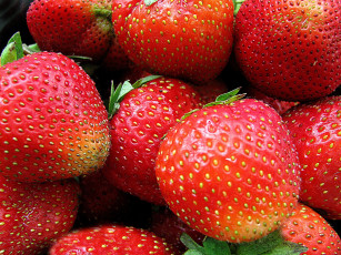 Картинка еда клубника земляника