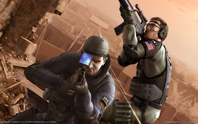 Обои картинки фото видео, игры, rainbow, six, lockdown