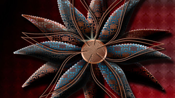 Картинка 3д графика fractal фракталы