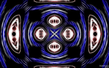 Картинка 3д графика fractal фракталы